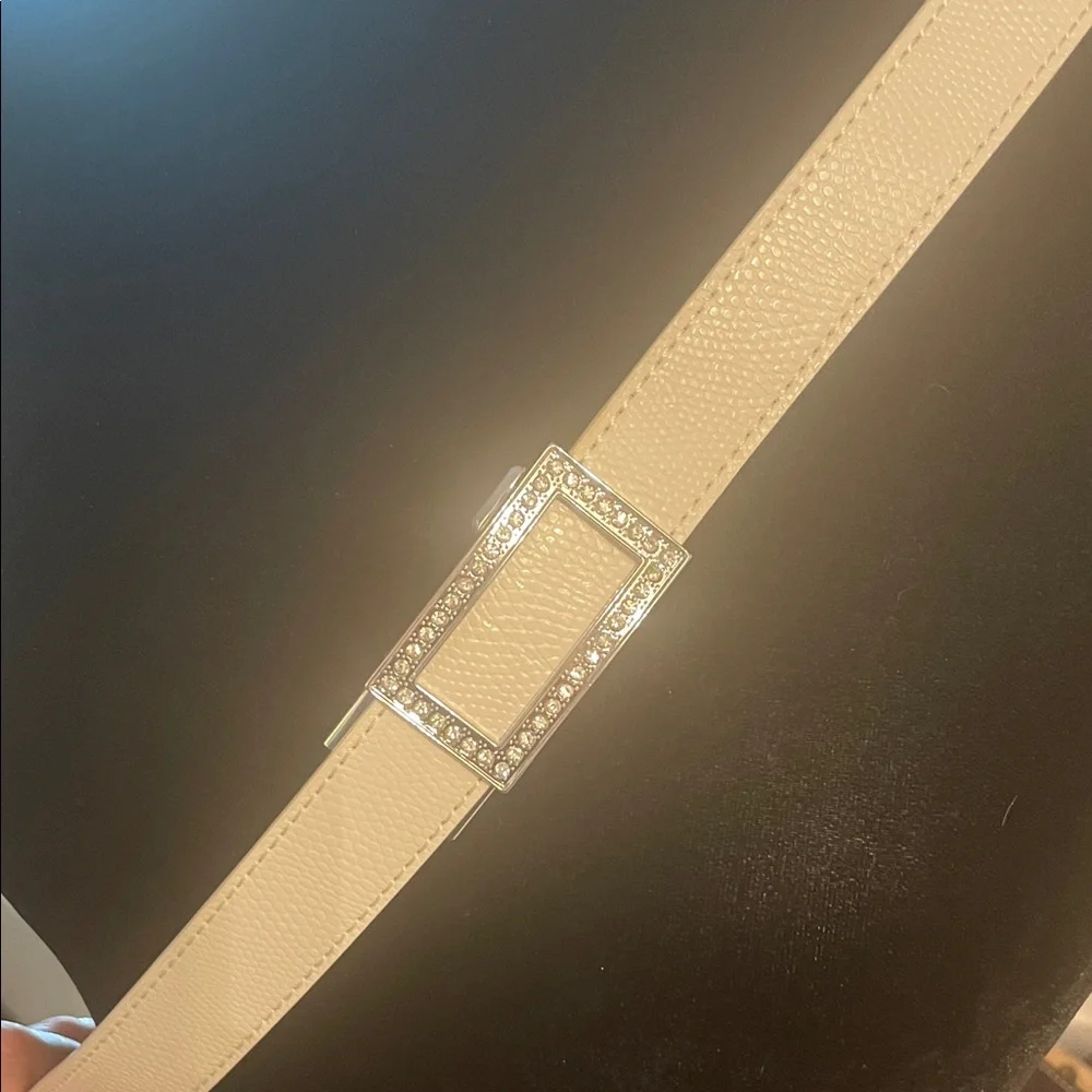 Nexbelt White Rachet Leather Belt - Picture 2 of 9
